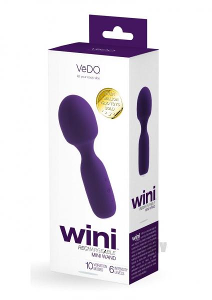 Wini Rechargeable Mini Wand Purple