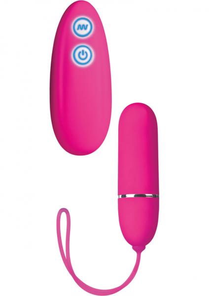 Posh 7 Function Lovers Remote Bullet Vibrator Pink