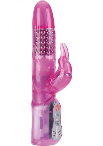 Advanced Jack Rabbit Vibrator Waterproof Pink 5 Inch