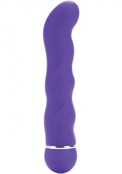 Posh 10 Function Teaser Silicone Massager Waterproof Purple 5.5 Inches