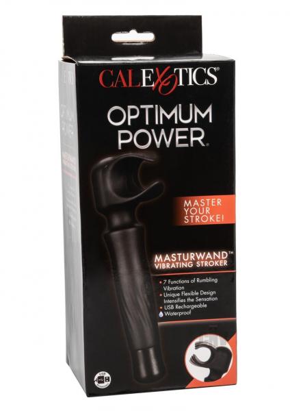 Optimum Power Masturwand Stroker Black