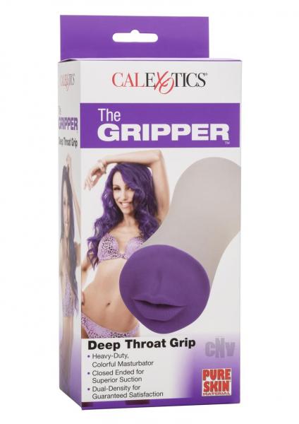 Gripper Deep Throat Grip Purple