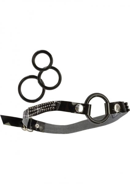 Open Ring Gag with Interchangeable Rings