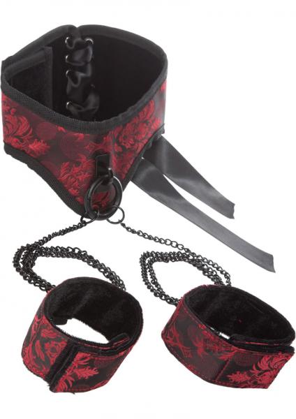 Scandal Posture Collar with Cuffs