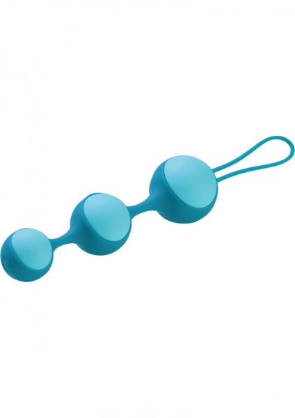 Stella III Graduated Kegel Ball Set Silicone - Blue