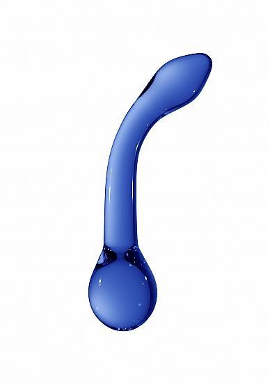 Chrystalino G-Rider Blue Glass G-Spot Dildo