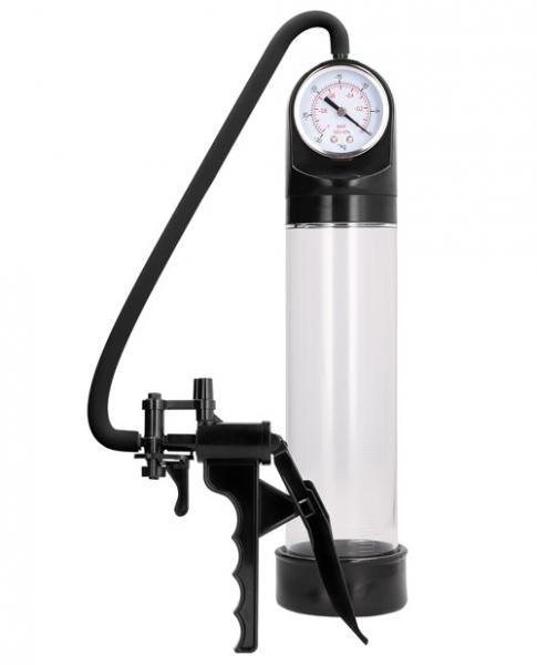 Pumped Elite Pump Advanced PSI Gauge Transparent Clear