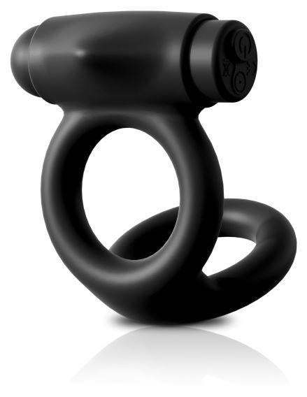 Sir Richard's Control Cock & Ball C-Ring Vibrating Black