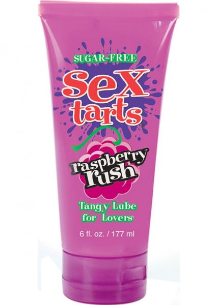 Sex Tarts Flavored Water Based Lubricant 6 Ounces Raspberry Rush