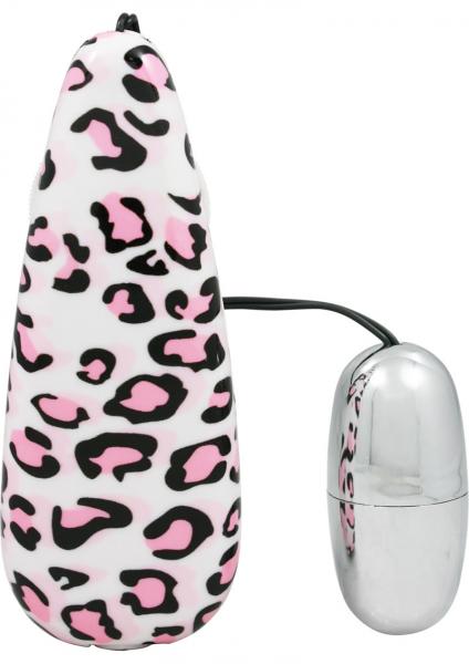 Primal Instinct Remote Control Bullet Leopard Print Pink