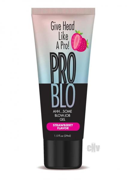 Problo Oral Pleasure Gel Strawberr 1.5oz