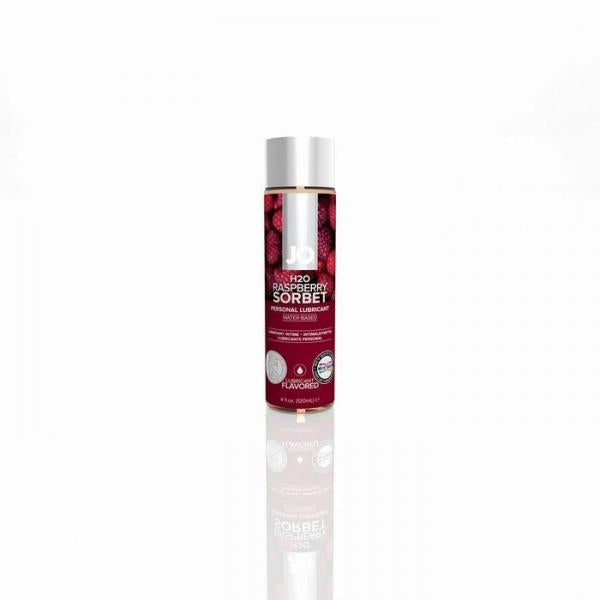 Jo H2O Flavored Water Based Lubricant Raspberry Sorbet 4 Ounce