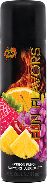 Wet Fun Flavors 4-In-1 Lubricant Passion Fruit Pizzazz 3oz