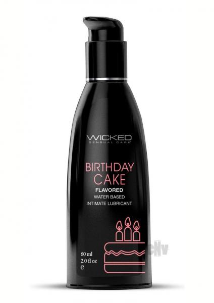 Wicked Aqua Birthday Cake Lube 2oz