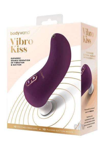 Bodywand Vibro Kiss Purple/white