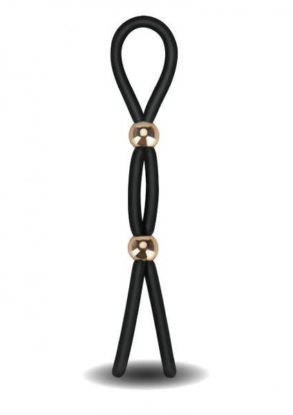 Frederick's of Hollywood Adjustable Stamina Lasso Black