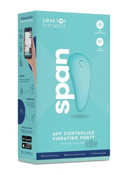 Love Distance Span App Vibe Panty Aqua