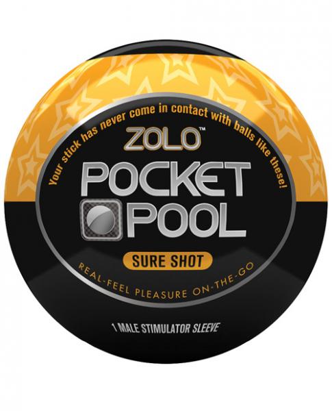 Zolo Pocket Pool Sure Shot Orange Sleeve