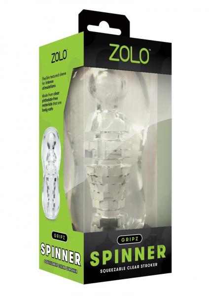 Zolo Gripz Spinner Clear