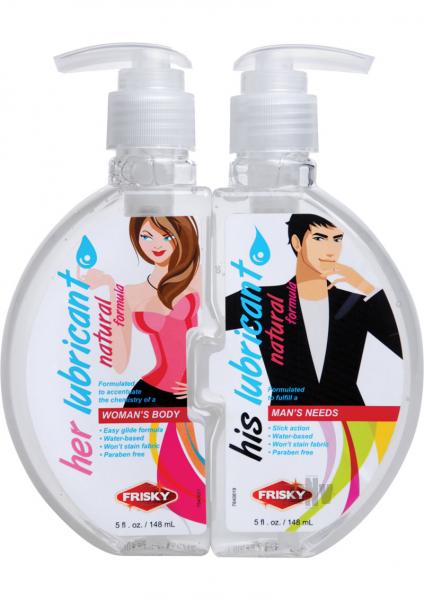 Frisky Him + Her Lubricant 4.8oz/each