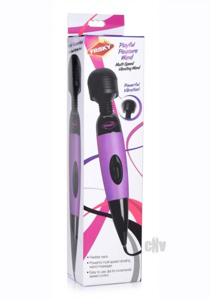 Frisky Playful Pleasure Wand Purple