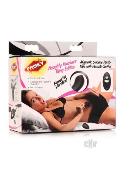 Frisky Naughty Knicker Bling Panty Black