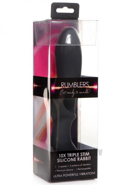 Rumblers Triple Stim Vibrator Purple