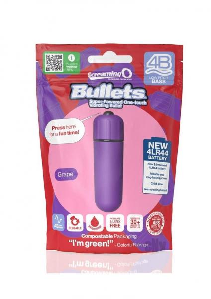 Screaming O 4b Bullet Grape