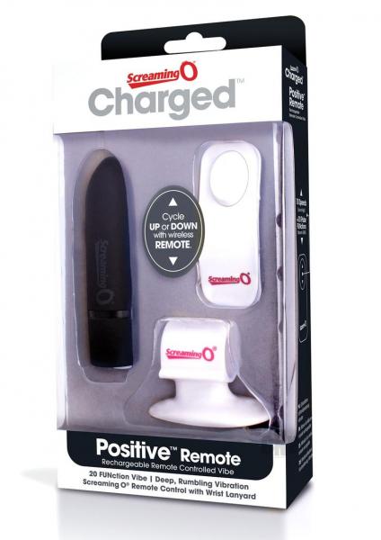 Charged Positive Remote Control Black