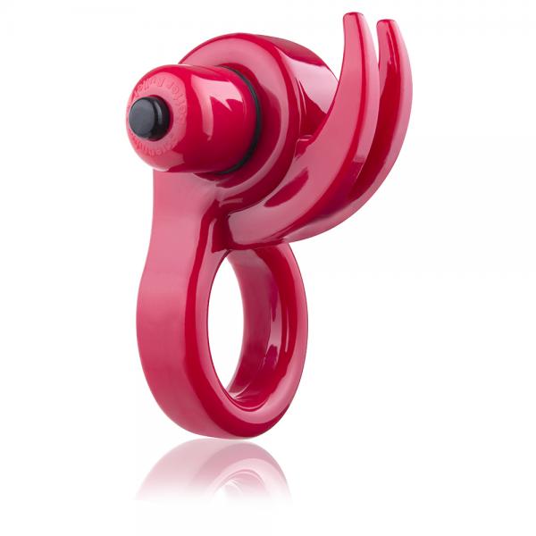 Orny Vibrating Ring Red Stretchy C-Ring