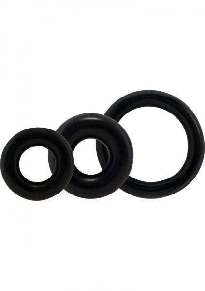 Ringo x3 3 Pack C Rings 6 Packs Per Box Black