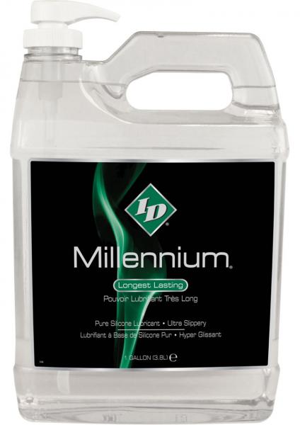 ID Millennium Longest Lasting Pure Silicone Lubricant 1 Gallon Pump