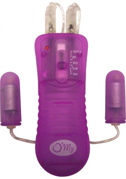 Micro Vibes Daisy Vibe Mini Vibrators Waterproof Purple