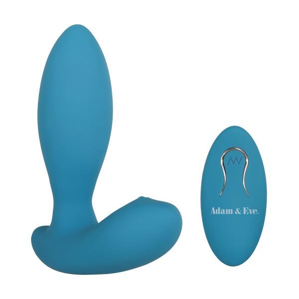 Adam & Eve Eve's G Spot Thumper W/clit Motion Massager - Teal