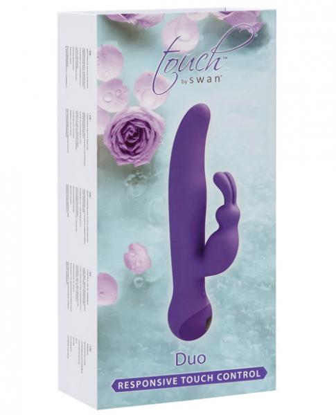 Touch By Swan Duo Rabbit Vibrator - Purple