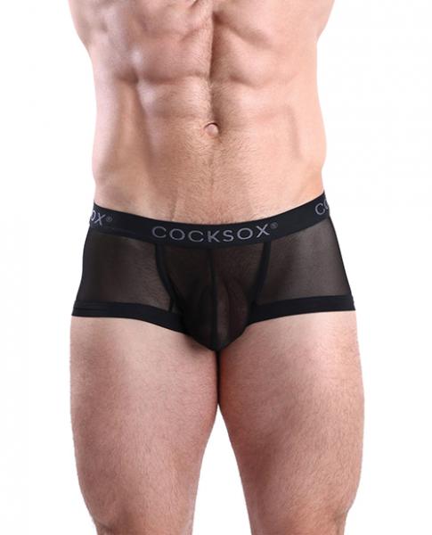 Cocksox Mesh Contour Pouch Trunk Shadow Black Sm