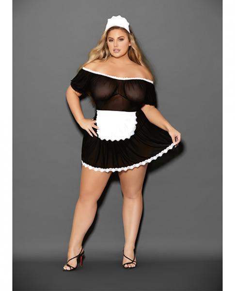 Euphoria Private Maid Black/white Qn