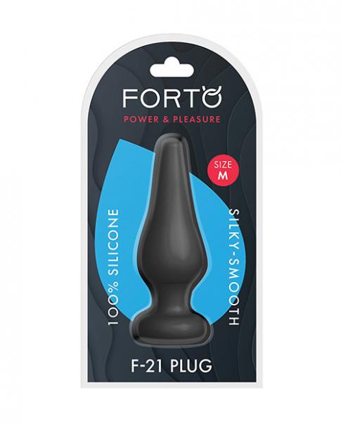 Forto F-21 Plug -  Medium Black