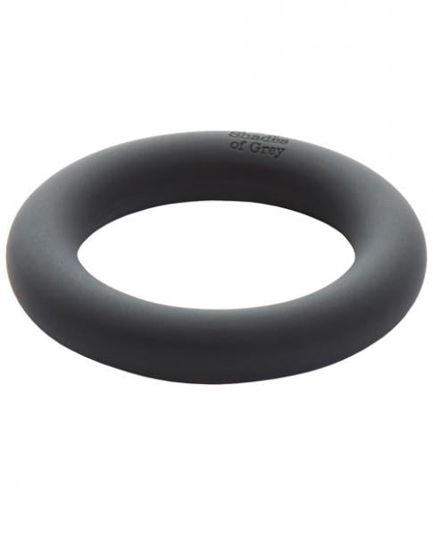 A Perfect O Silicone Love Ring Gray