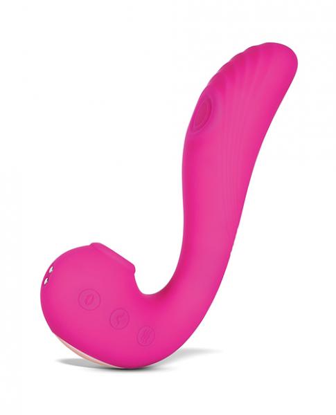 Angel Triple Tease G-spot Stimulator - 3 Function Pink