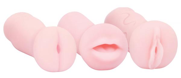 Imale Pocket Pink Mini Masturbator Trio Set