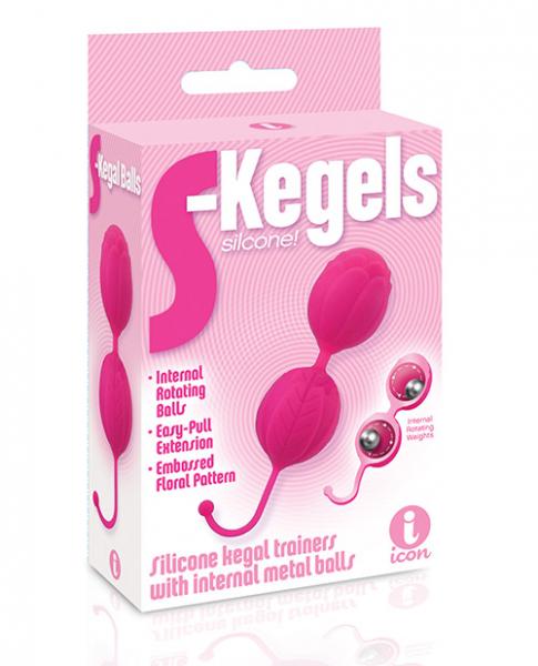 The 9's S-kegels Silicone Balls - Pink