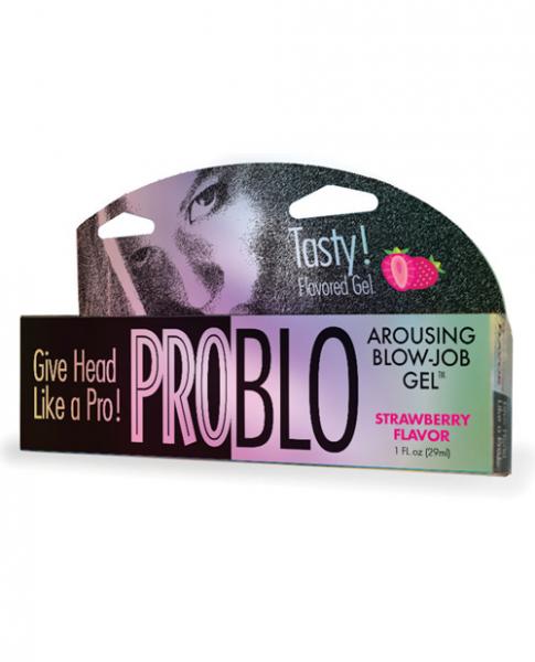 Problo Arousing Blow Job Gel Strawberry 1oz