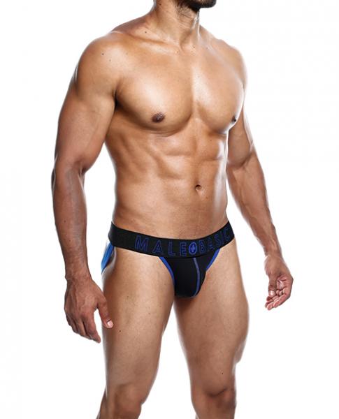 Male Basics Neon Jockstrap Royal Xl