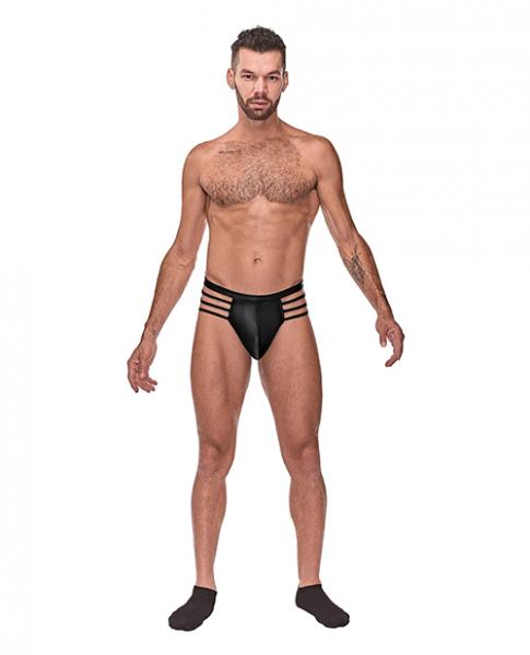 Cage Matte Cage Thong Black L/xl