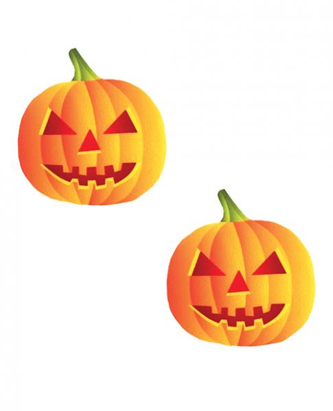 Neva Nude Black Light Pumpkin Pasties - Orange O/s