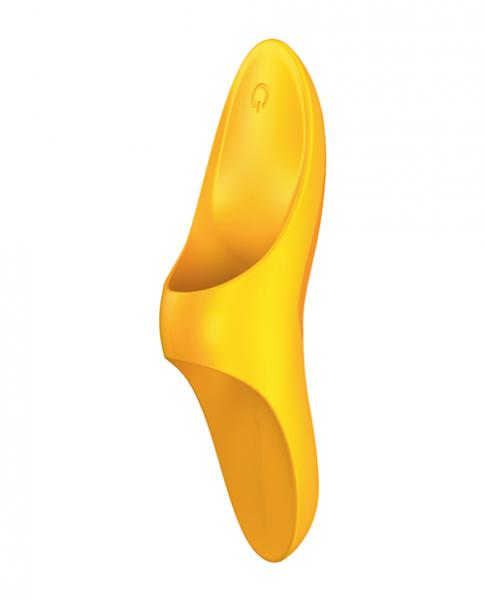 Satisfyer Teaser Finger Vibrator - Dark Yellow