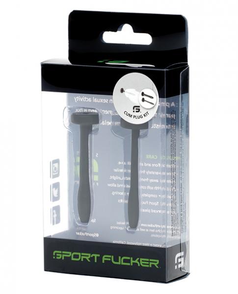 Sport Fucker Cum Plug Kit - Black