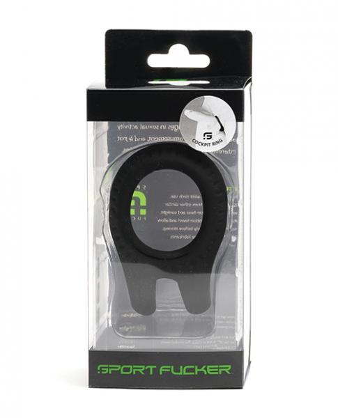 Sport Fucker Cockpit Cockring - Black