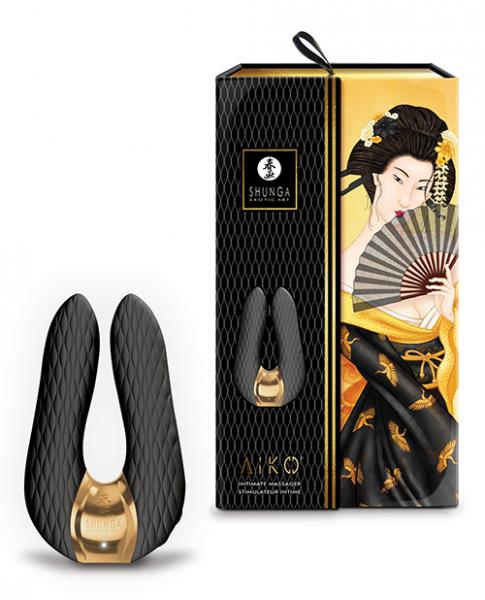 Shunga Aiko Intimate Massager - Black